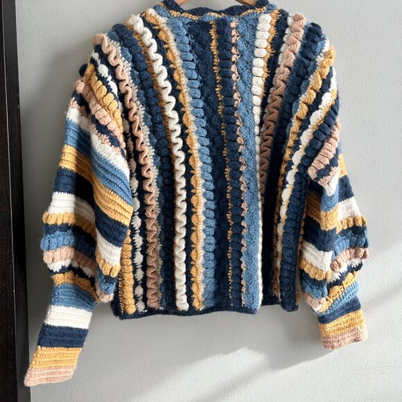 Ulla Johnson alpaca multicolor Agostina pullover sweater - Picture 9 of 10